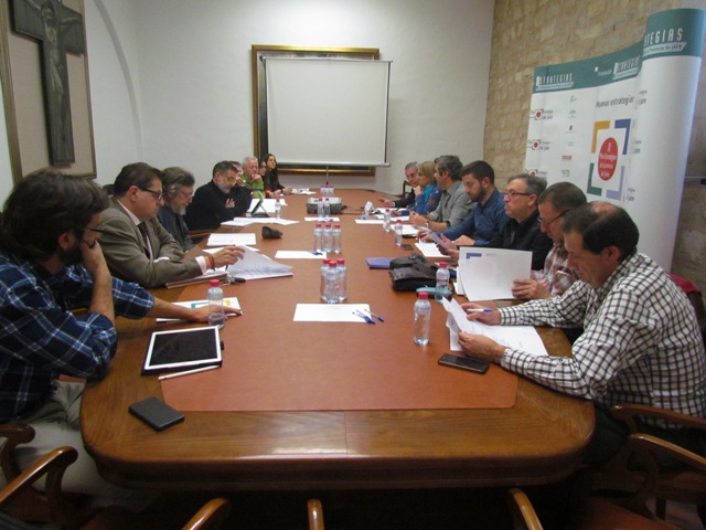 Miembros de la Comisión Ejecutiva Promotora del Foro por la Cultura de la provincia de Jaén