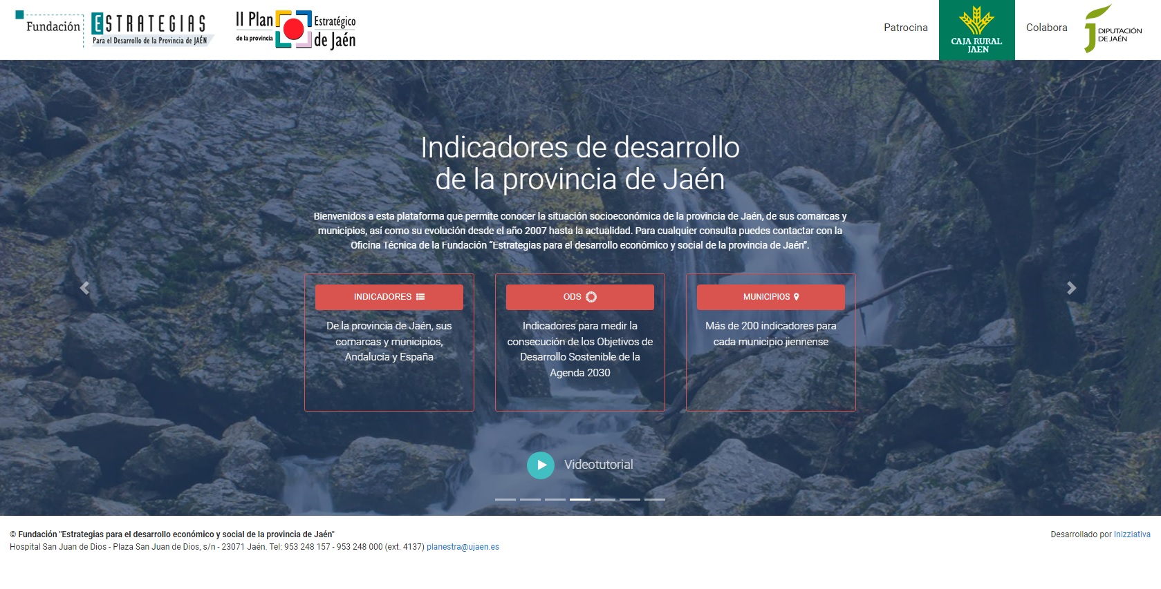 El portal Indicadores de desarrollo de la provincia de Jaén registra 91.560 visitas en sus cinco años de andadura